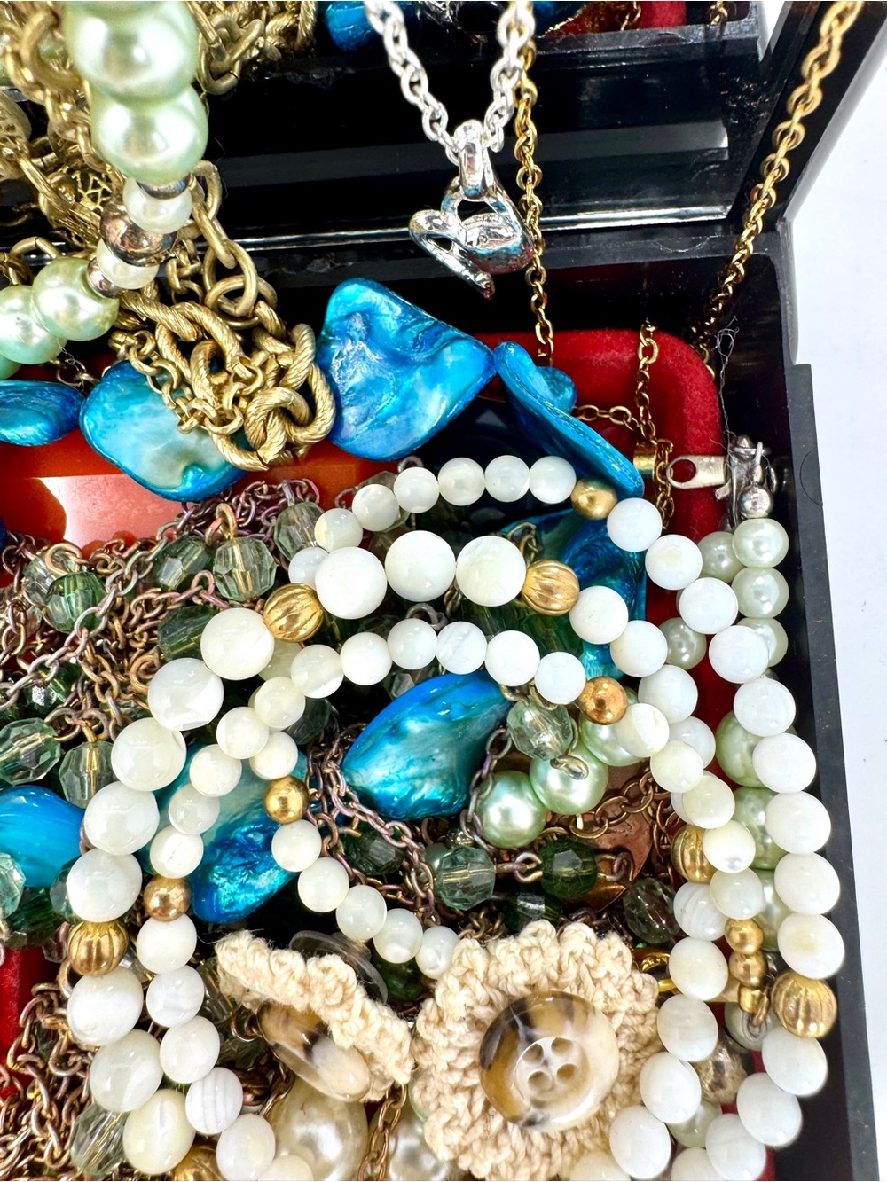 Jewelry Box Bundle with Mixed Women's Costume Jewelry - Picture 6 of 13
